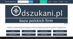 Desktop Screenshot of odszukani.pl